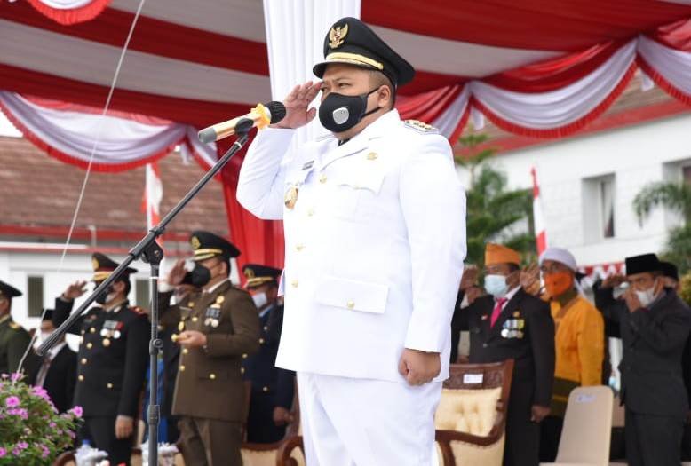 Dihadiri Bupati Tapsel, Peringatan HUT RI Ke-76 Berlangsung Khidmat