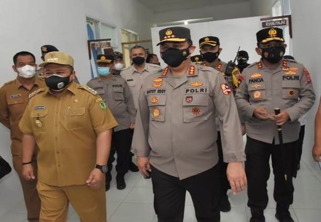 Wakapolri Tinjau Rumah Sakit Bhayangkara di Batang Toru