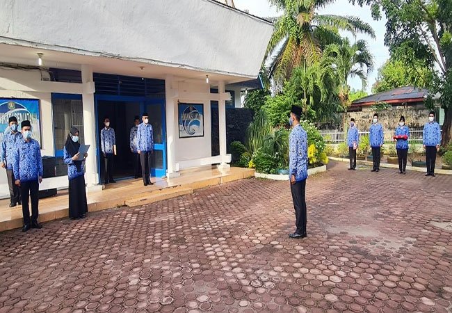 Kominfo Asahan Gelar Upacara Peringatan Kemerdekaan RI Ke-76