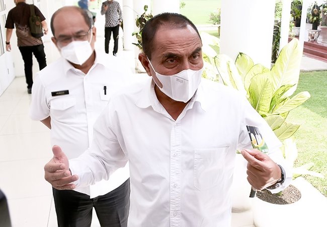 Kasus Covid-19 Meningkat, Gubsu Sebut Masyarakat Tidak Tertib Terapkan Prokes