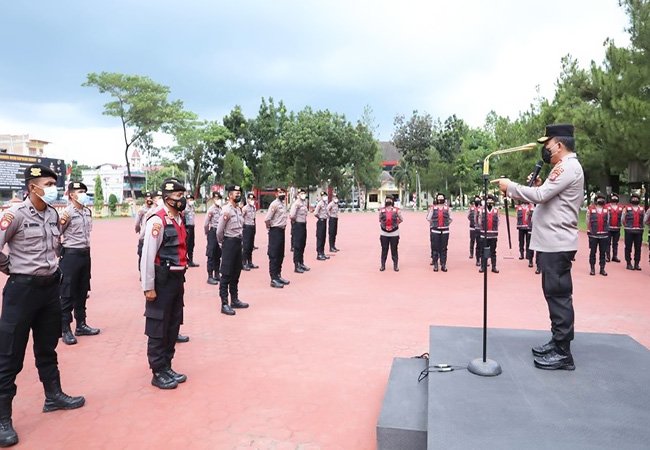 Kapolda Sumut Beri Arahan Kepada Petugas BKO