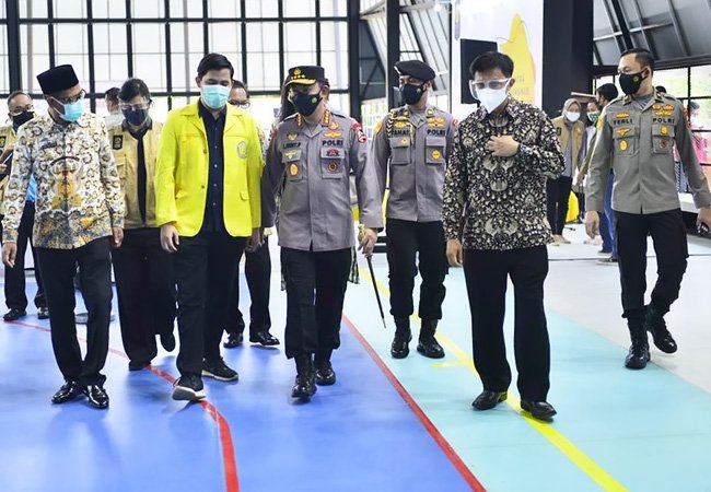 Kapolri Tinjau SVMI di UI