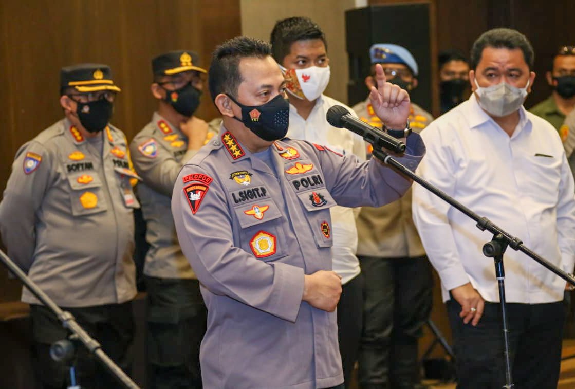 Kapolri Imbau Warga Terpapar Covid-19 Dirawat di Isoter