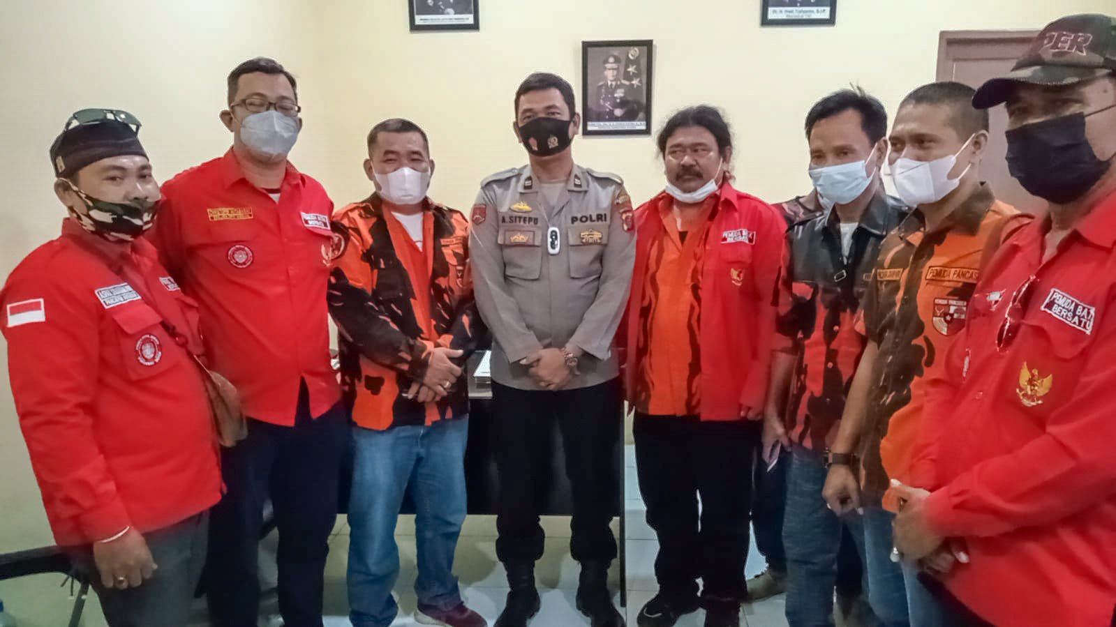 Pasca Perusakan Sekretariat, Ormas PP dan PBB Akhirnya Berdamai