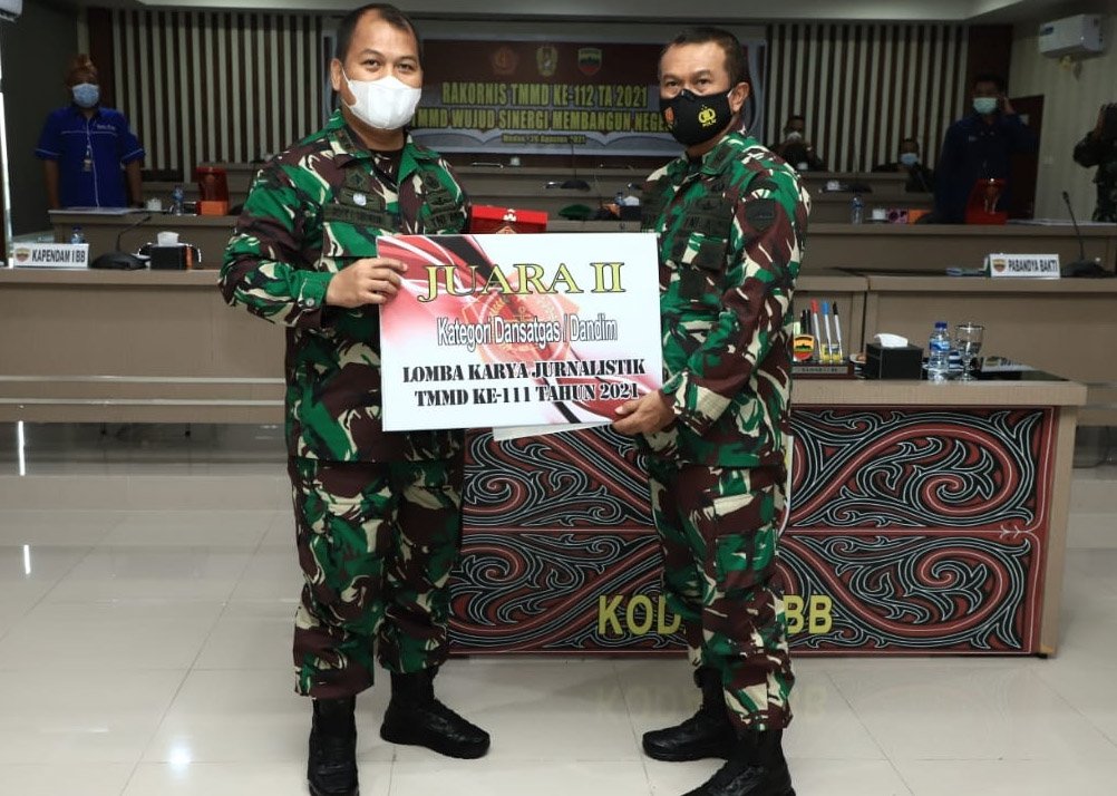 Dikomandoi Letkol Inf Rooy Chandra, Kodim 0212/TS Ukir Sejarah Raih Juara II TMMD ke-111