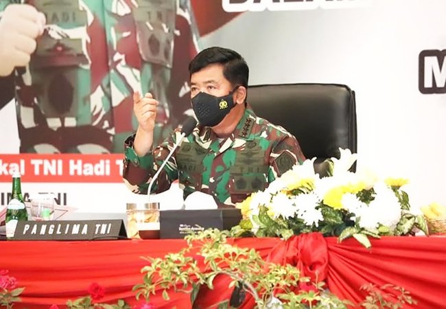 Panglima TNI : Budaya Isoman Strategi Cegah Penyebaran Covid-19