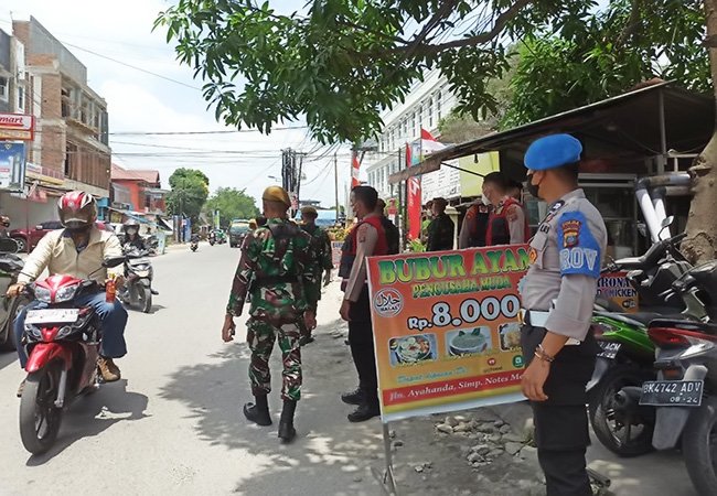 PPKM Level 4 Kota Medan dan Siantar Diperpanjang, Polda Sumut Gelar Operasi Yustisi