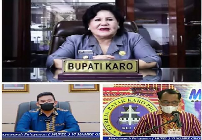 Bupati Karo Hadiri Mupel Mamre Ke-VI