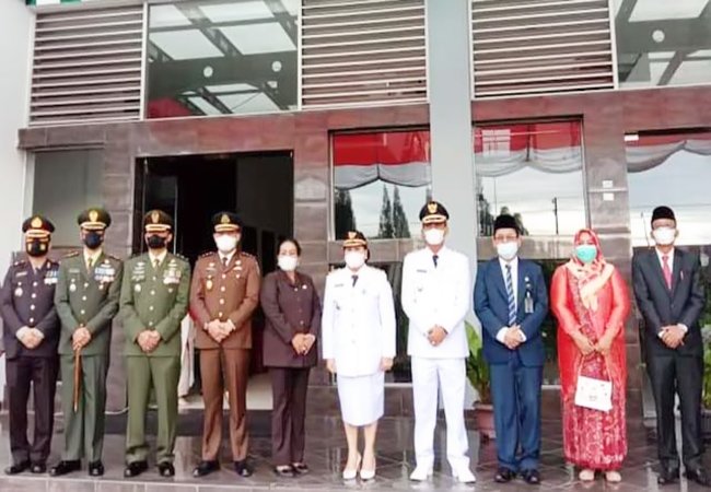 Bupati Karo Pimpin Upacara HUT RI Ke-76