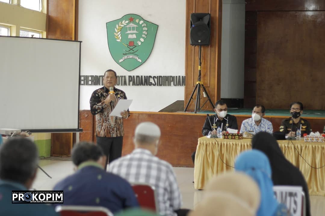 Pemko Padangsidimpuan Terapkan PTM Maksimal 25 Persen di Level 2