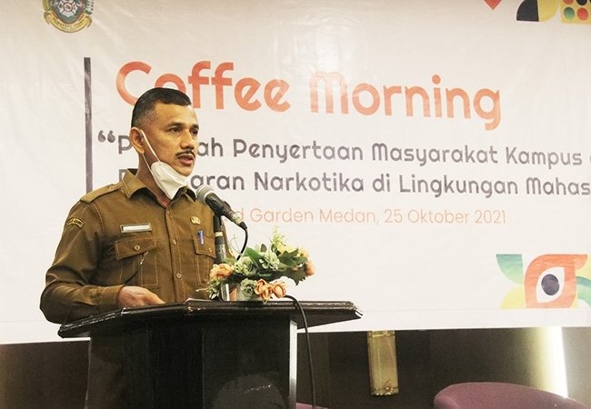 Gawat! 10 Persen Lebih Warga Sumut Pengguna Narkoba