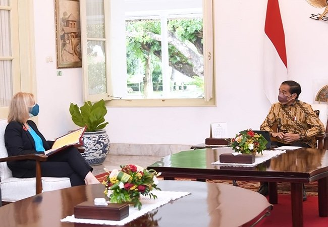 Presiden Jokowi dan Menlu Inggris Bahas Tindak Lanjut Kerja Sama Ekonomi