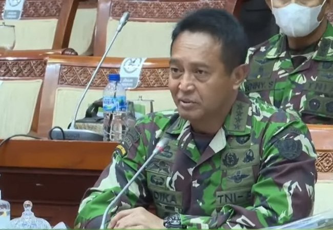 Jenderal Andika Perkasa Sah Panglima TNI