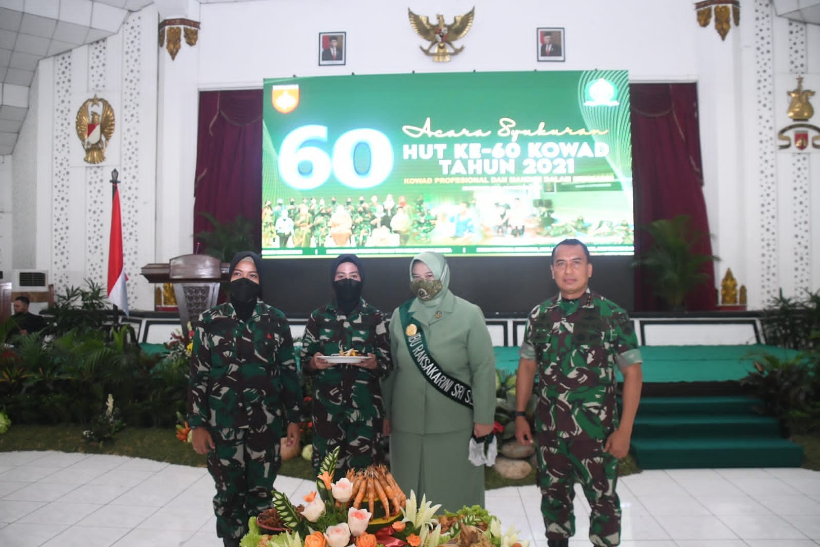 Pangdam IV/Diponegoro Hadiri Syukuran HUT Ke-60 Kowad