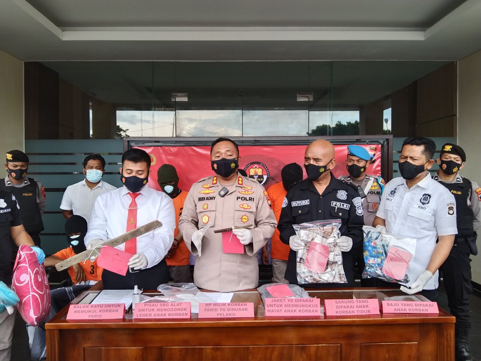 Polres Demak Tangkap 4 Pelaku Pembunuh Bocah di Semak