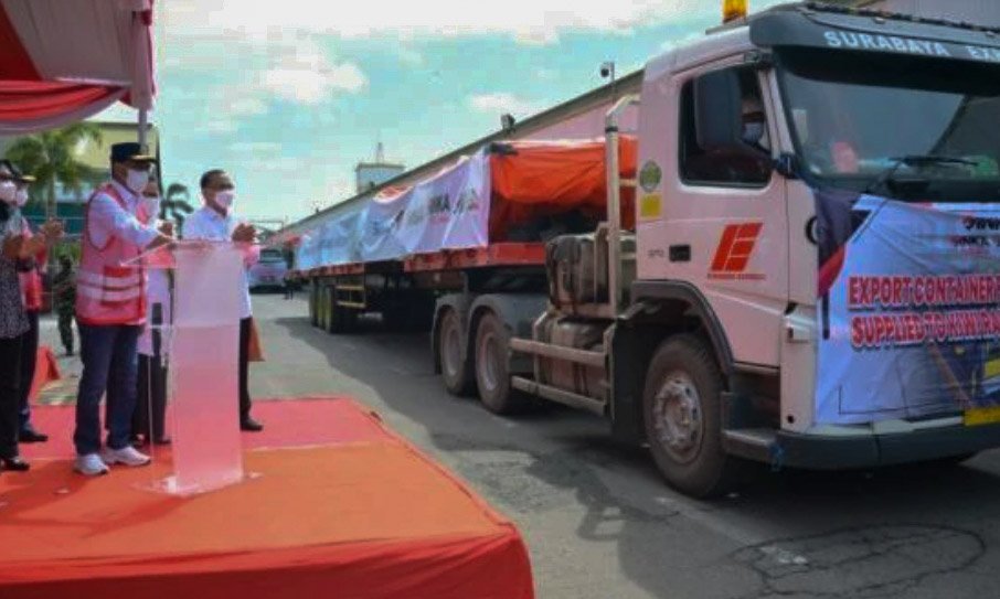 Indonesia Ekspor Tahap Pertama Gerbong Barang INKA ke Selandia Baru