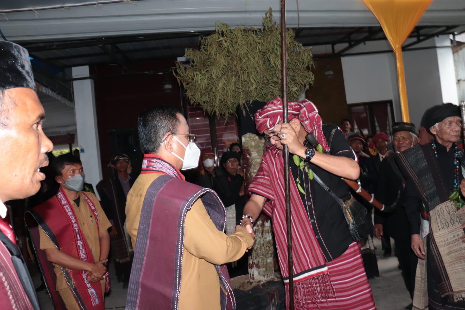 Panglima Raja Sijorat Hinca Panjaitan Hadiri Pesta Budaya Penobatan Raja Maropat VI Bius Siantar