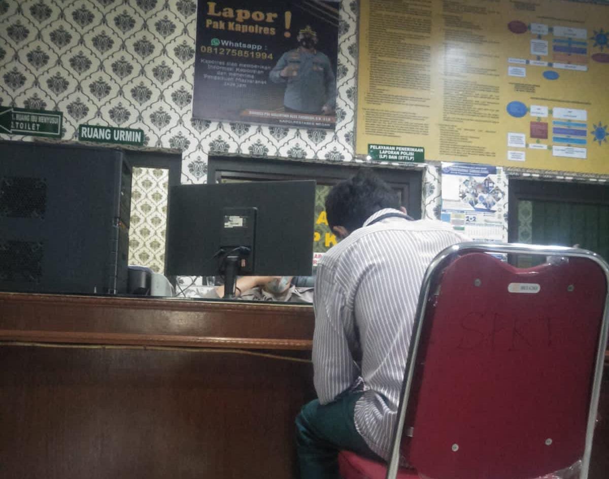Wartawan Korban Kekerasan Resmi Buat Laporan ke Polrestabes Medan
