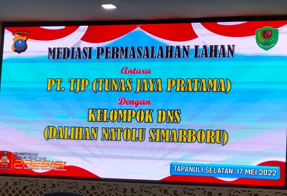 Konflik Lahan Antara Masyarakat Adat dengan PT TJP Masih Teka Teki