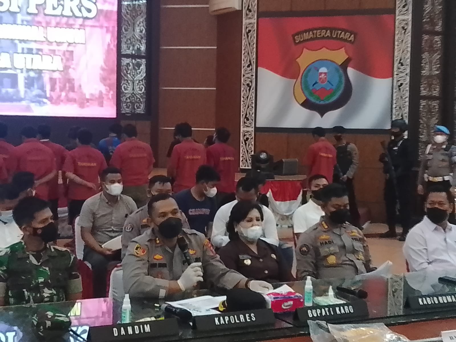 17 Tersangka Pertikaian Puncak 2000, Bupati: PT BUK Jangan Buat Keributan di Tanah Karo