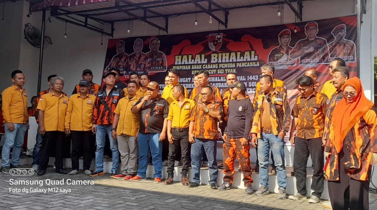 Halal Bihalal, Ketua PAC PP Percut: Kokohkan Persaudaraan dan Solidaritas