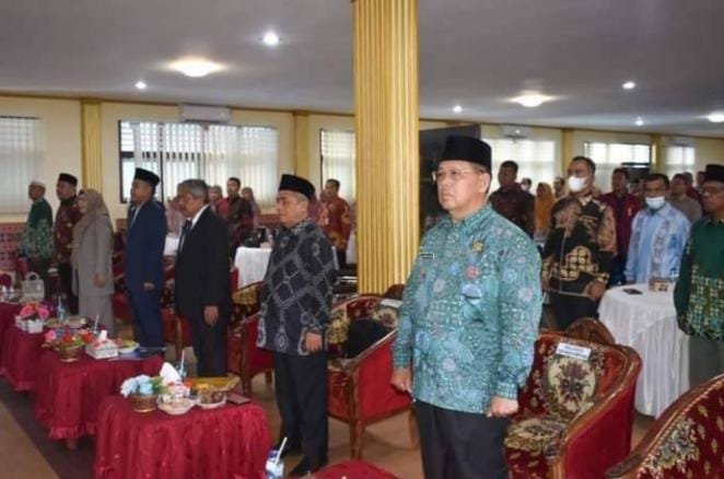 Wakil Wali Kota Sidempuan Hadiri Pelantikan Rektor UMTS