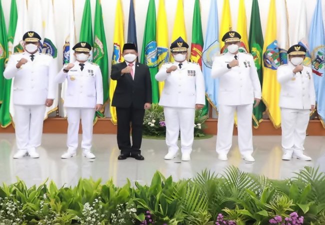 Mendagri Lantik 5 Penjabat Gubernur, Ini Namanya