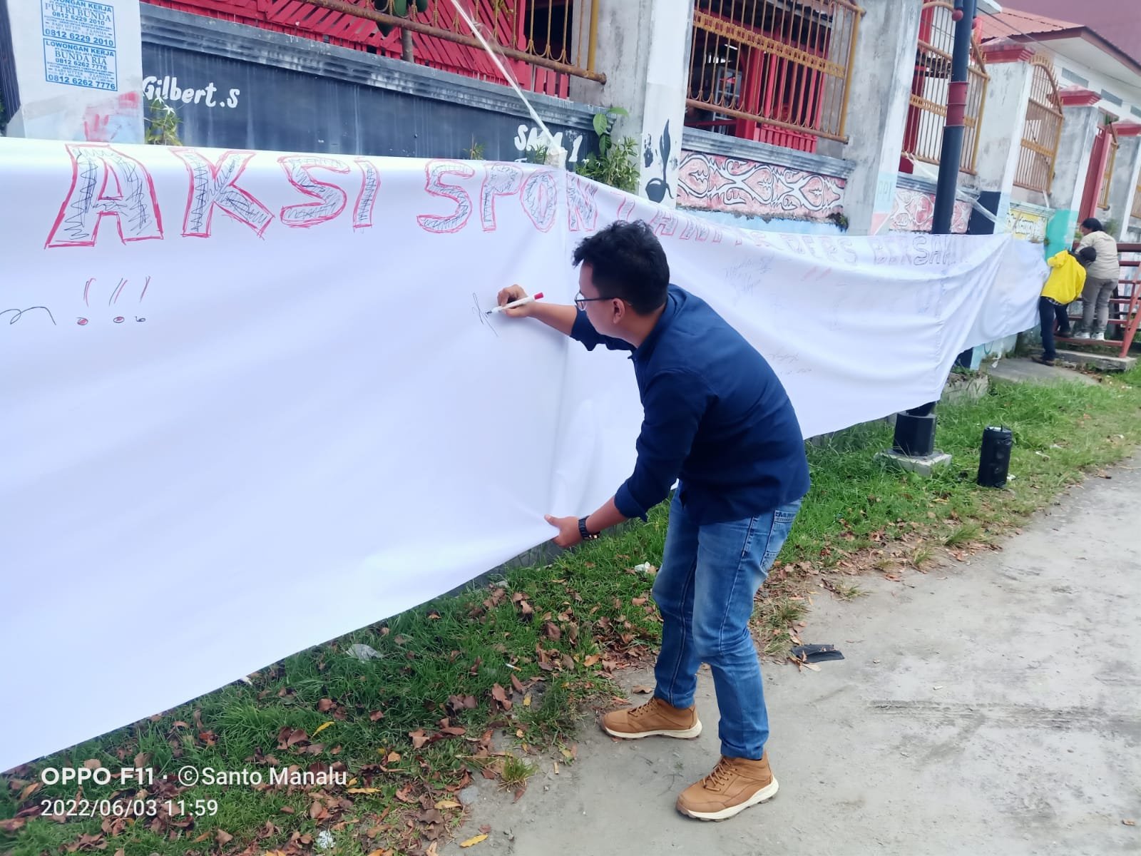 Tanda Tangan Petisi Tutup Togel Bergema di Taput, Pejabat Diundang Kurang Respon