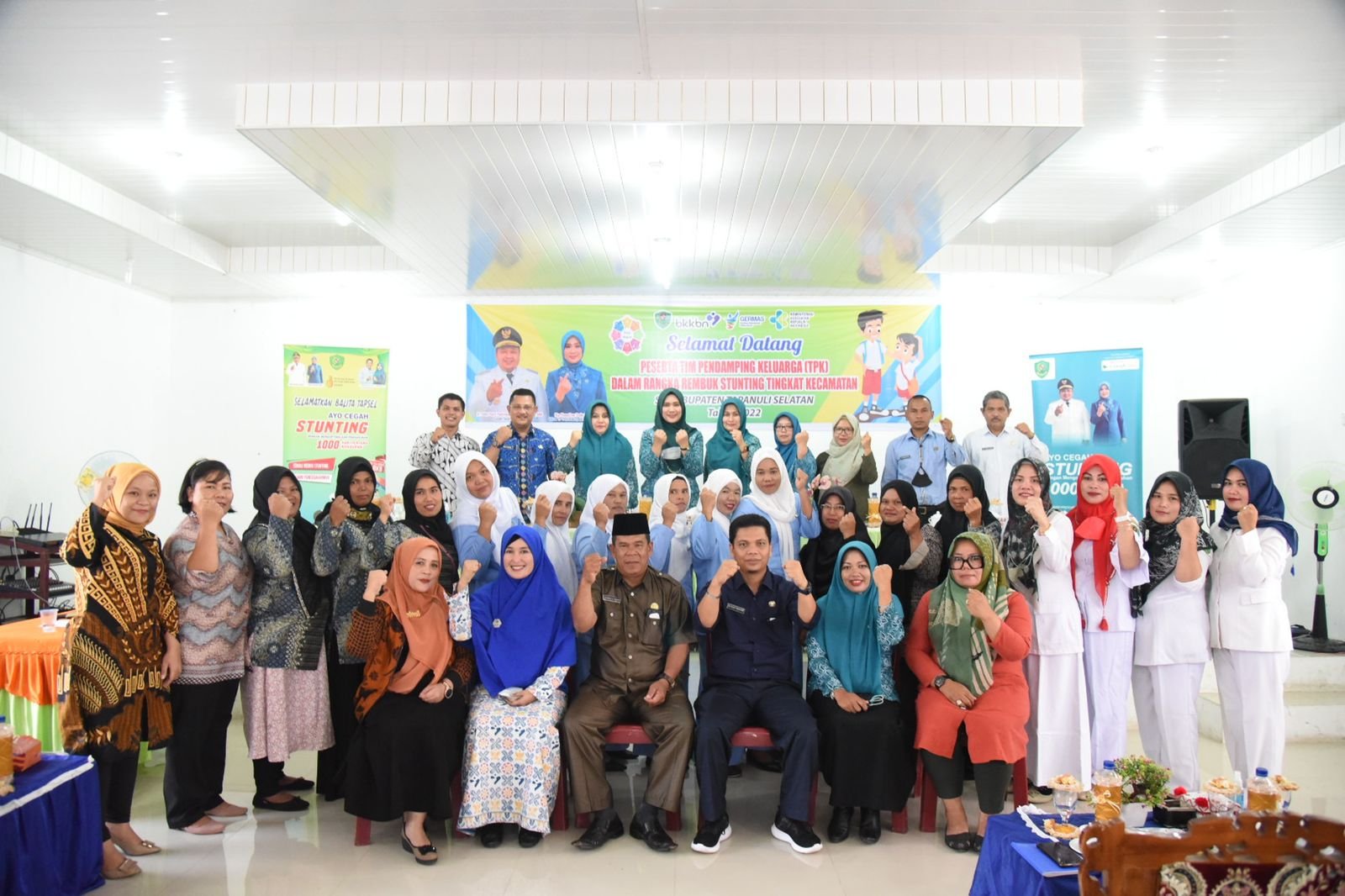 Ketua TP PKK Tapsel Ajak Anggota Komitmen Turunkan Angka Stunting