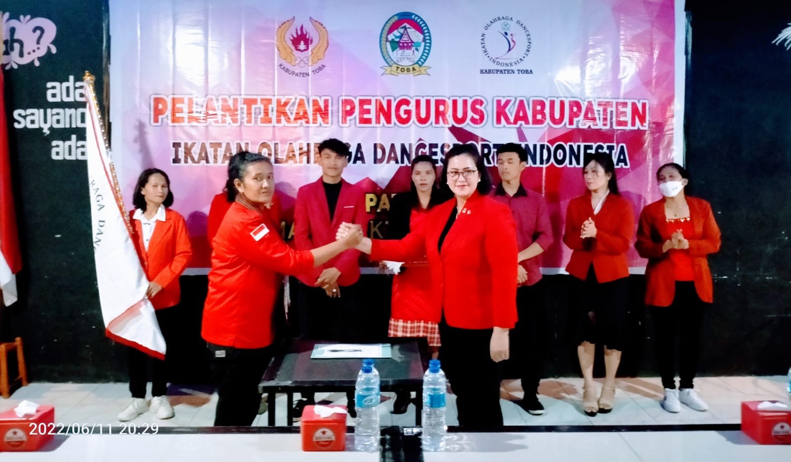 Meriahnya Pelantikan Pengurus IODI Cabang Toba