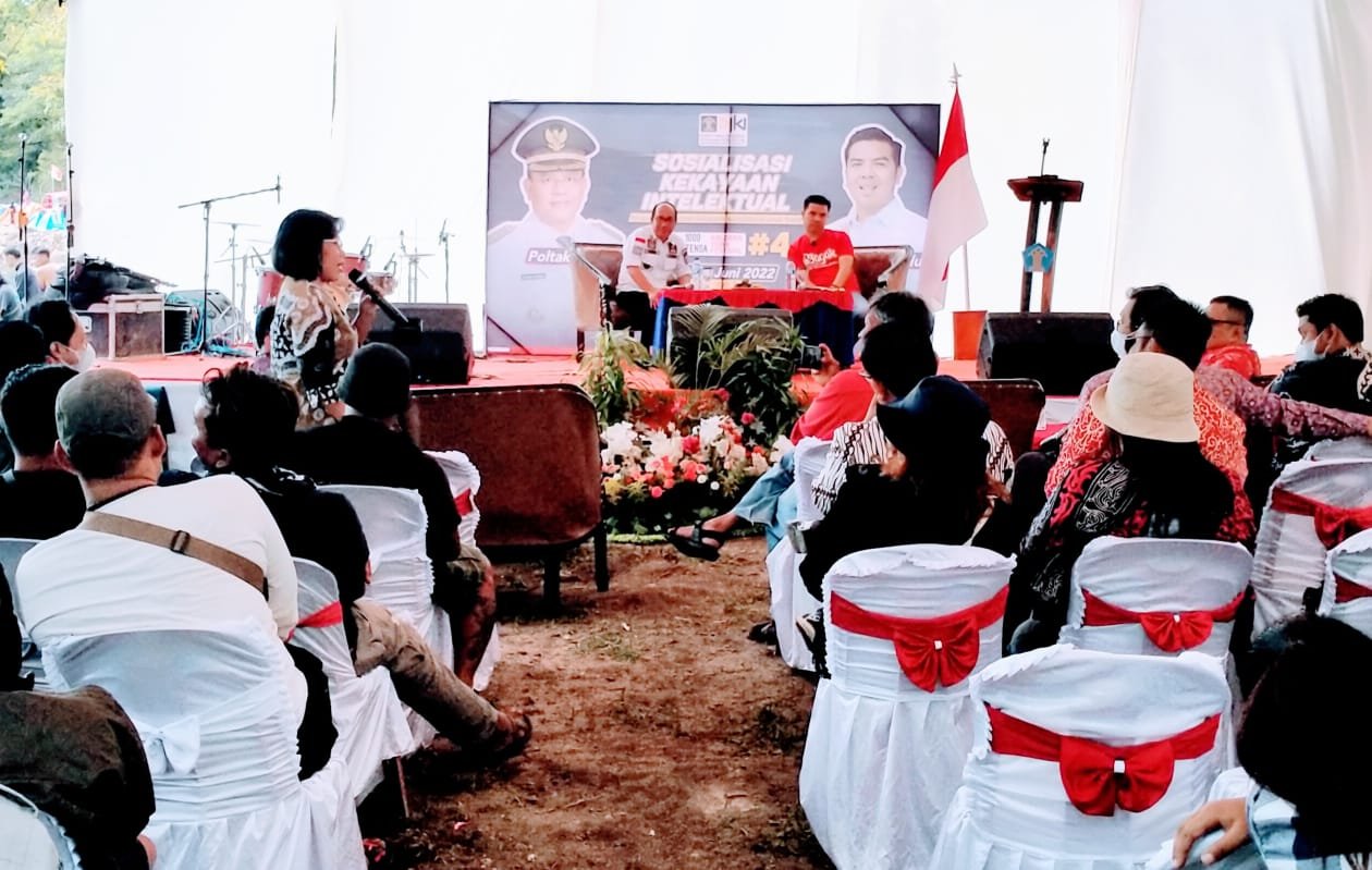 Event 1000 Tenda Kaldera Toba Festival Gelar Sosialisasi Kekayaan Intelektual