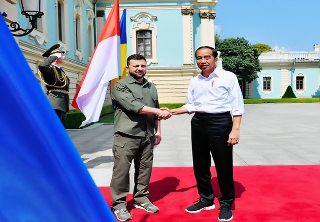 Kunjungi Ukraina, Presiden Jokowi Sebut Wujud Kepedulian Indonesia