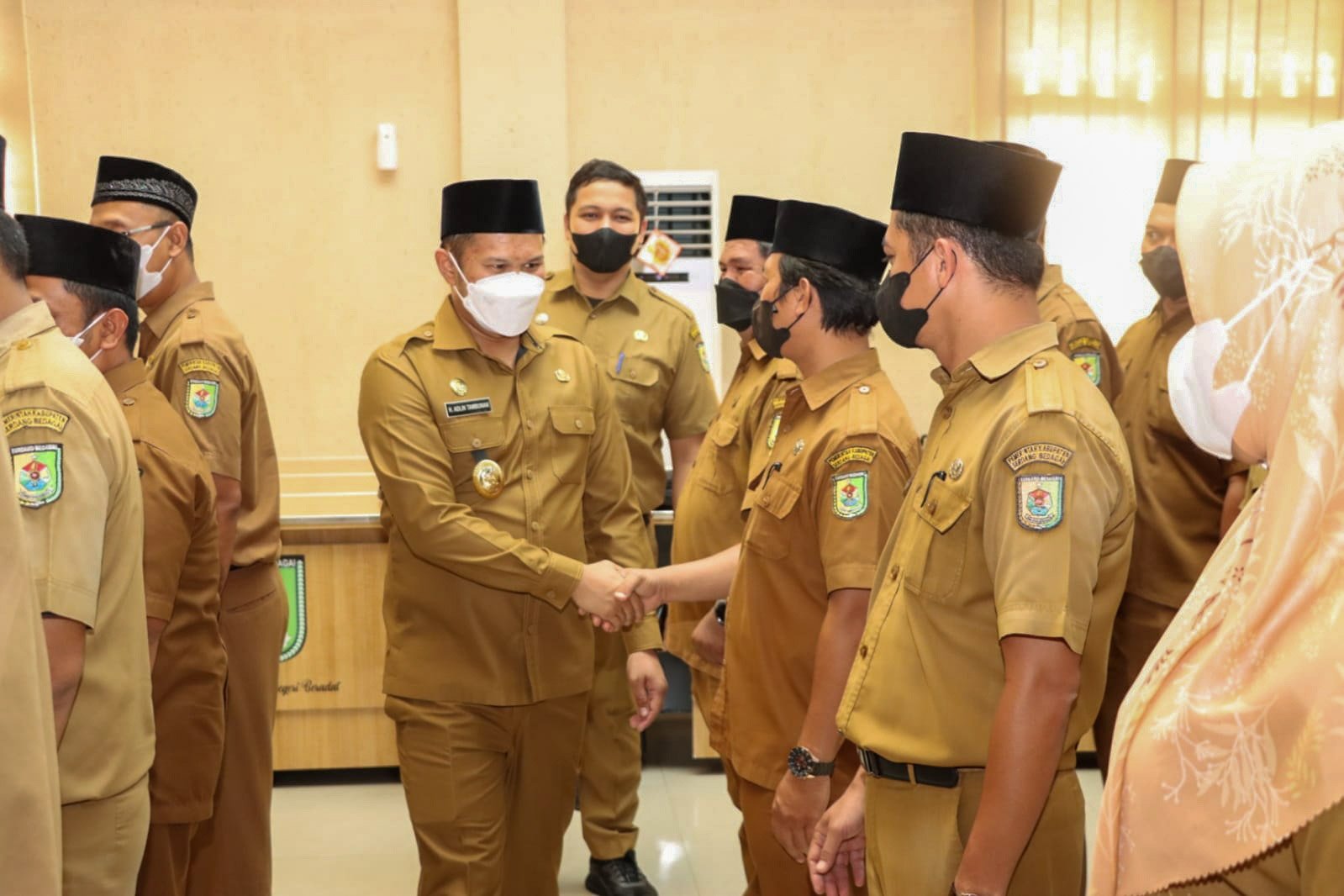 Lantik Pejabat Fungsional, Wabup Harap Realisasi Visi Sergai Maksimal
