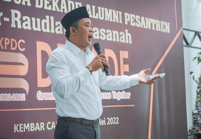 Aulia Rachman Ajak Para Santri Jaga Ukhuwah Islamiyah