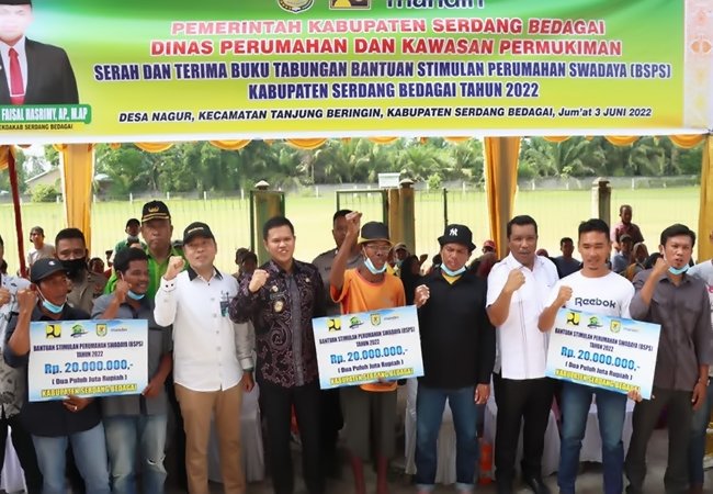Sergai Raih Peringkat ke-2 Penerima BSPS se-Sumut