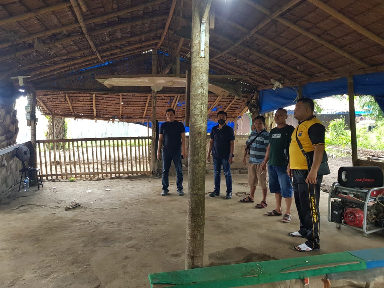 Polsek Medan Tuntungan Gerebek Dugaan Lokasi Judi dan Narkoba di Namo Gajah