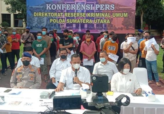 Polisi Amankan 91 PMI Ilegal di Lautan Asahan