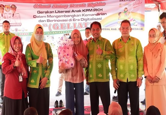 Bupati Sergai Ajak Tingkatkan Minat Baca Anak