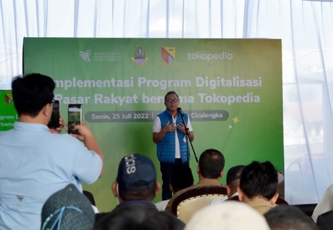 Pemerintah Targetkan Digitalisasi Sejuta Pedagang UMKM