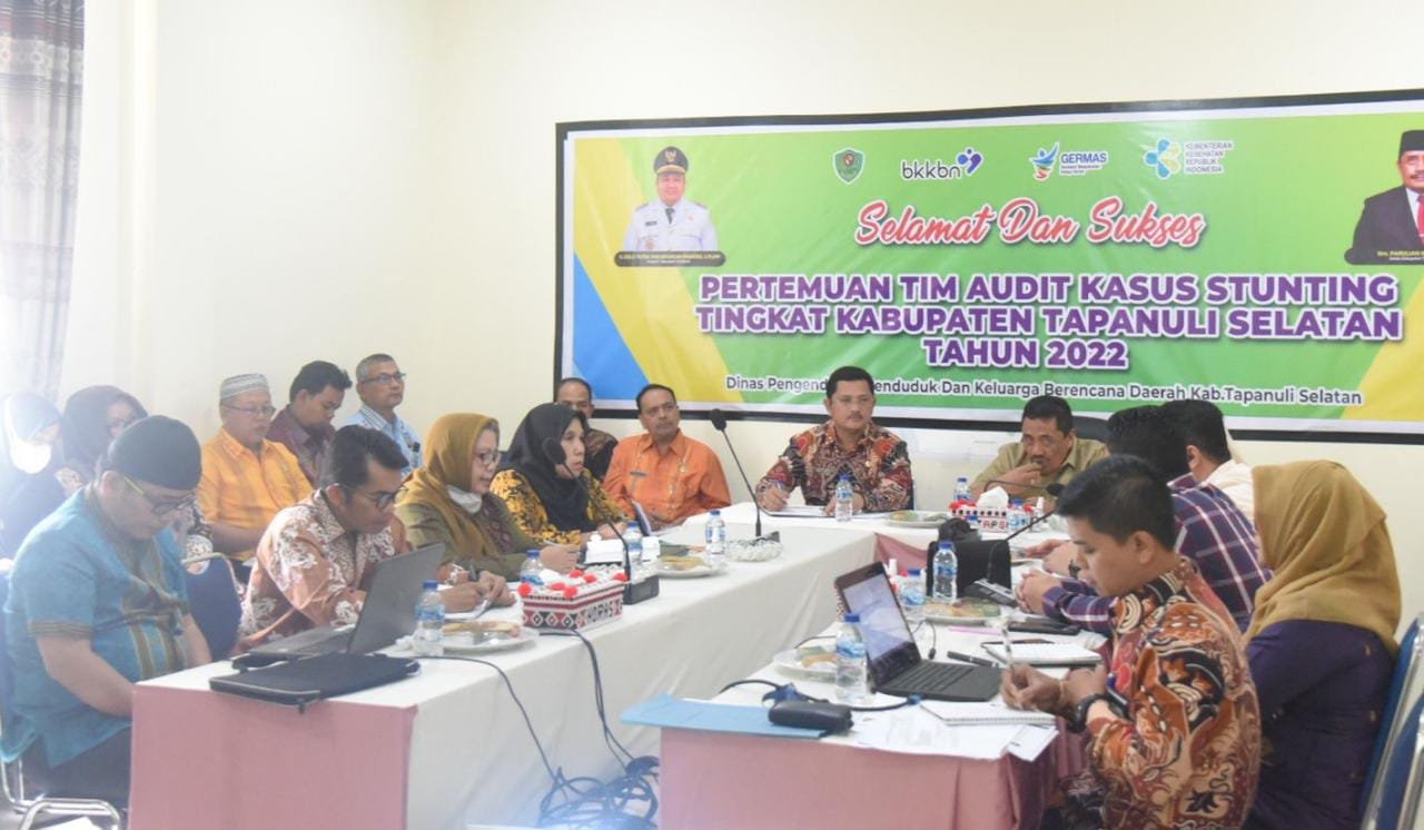 Genjot Penurunan Kasus Stunting, Pemkab Tapsel Kolaborasi antara OPD