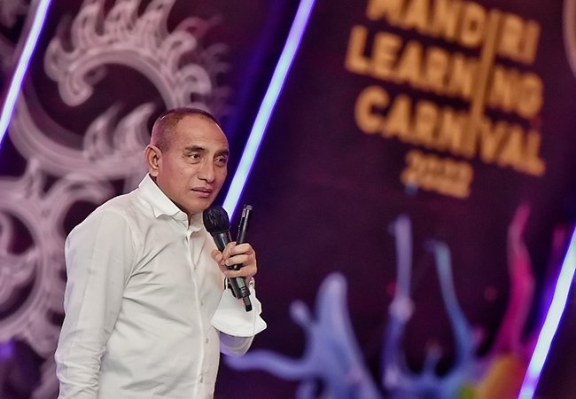 Gubsu Minta CSR Bank Mandiri Bantu Tingkatkan SDM Sumut