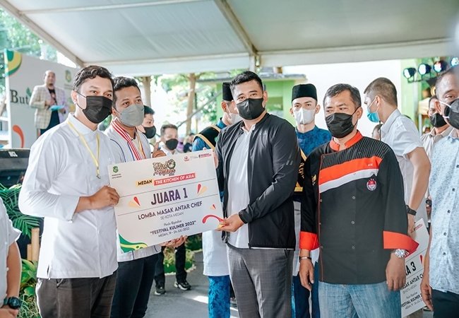 Bobby Nasution Tutup Festival Kuliner 2022