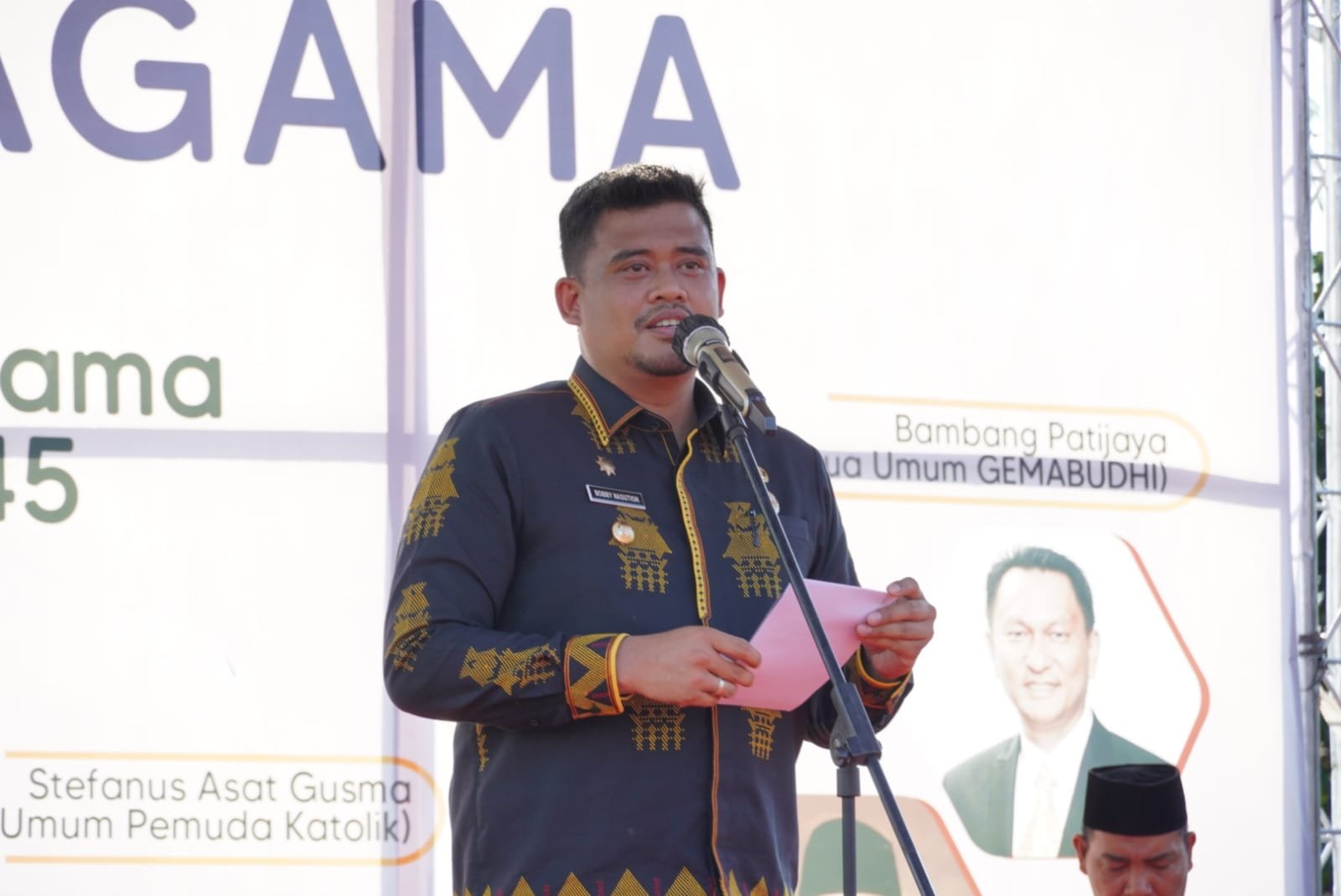 Hadiri Silaturahmi Kebangsaan Pemuda Lintas Agama, Bobby Nasution Minta Jaga Keutuhan Bangsa