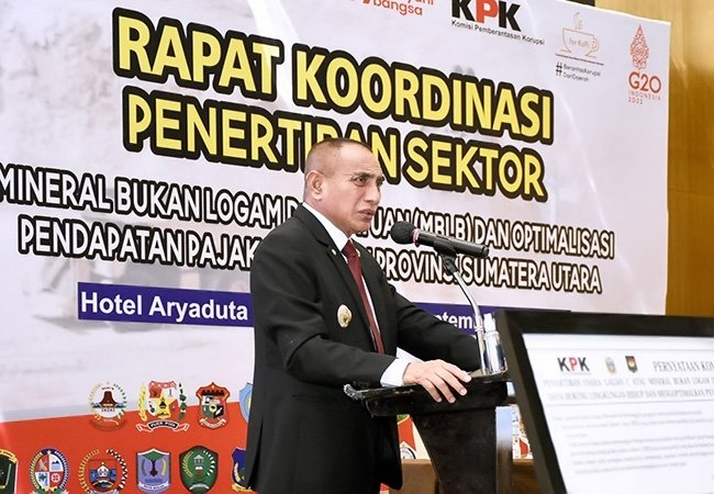 Gubsu Minta Tambang Tidak Berizin Ditertibkan