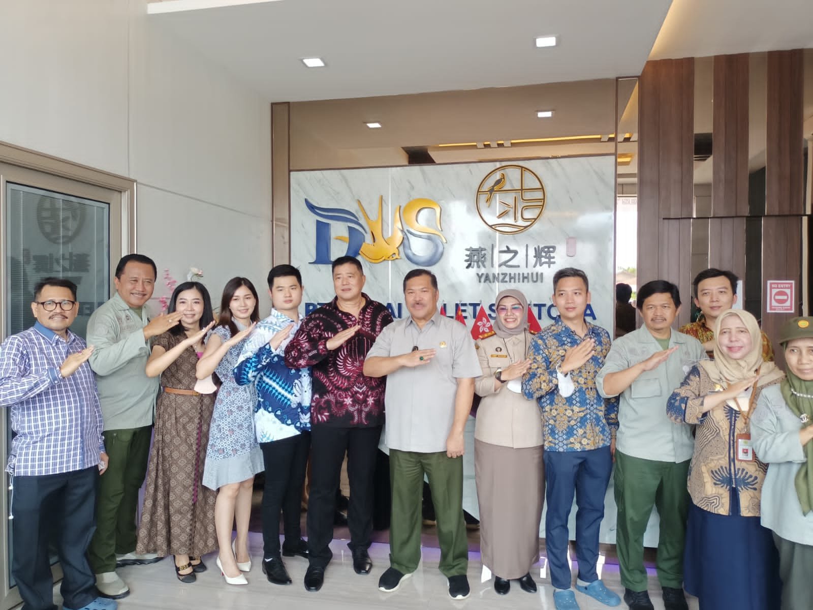 Balai Karantina Dampingi Itjen Kementan Cek Kesiapan Produksi Sarang Burung Walet