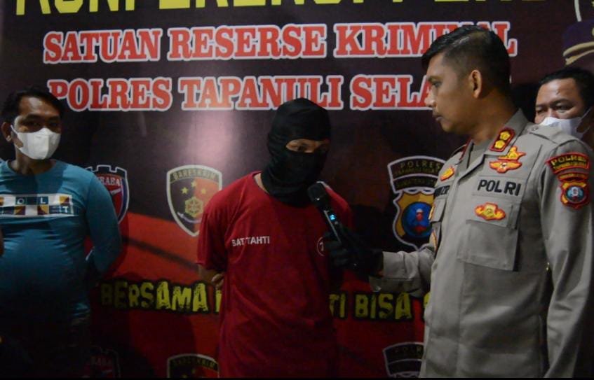 Mahasiswa Pamer Alat Kelamin ke Bocah SD, Ditangkap Polres Tapsel