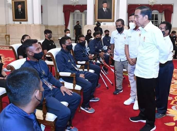 Jokowi Senang Timnas Sepak Bola Amputasi Lolos Piala Dunia