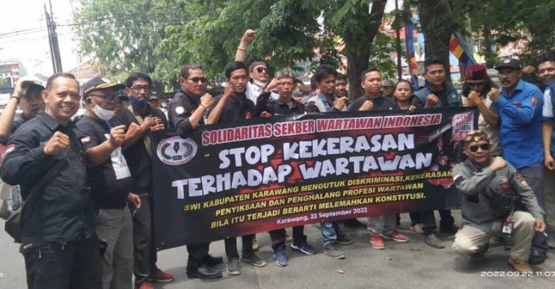 Aksi Ribuan Wartawan Akan Lanjut ke Mabes Polri dan Kemendagri