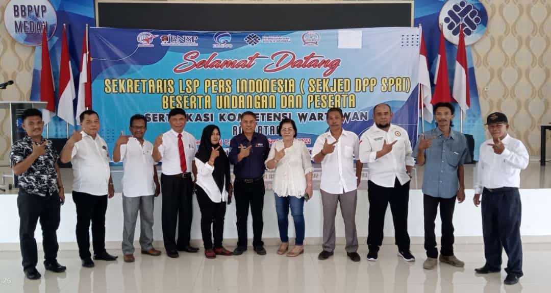 SKW LSP Pers Indonesia Lisensi BNSP Angkatan I Sumut Resmi Dibuka
