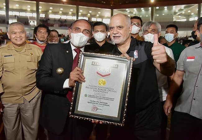 5.500 Peserta Pelatihan Junior NBA Raih Rekor MURI